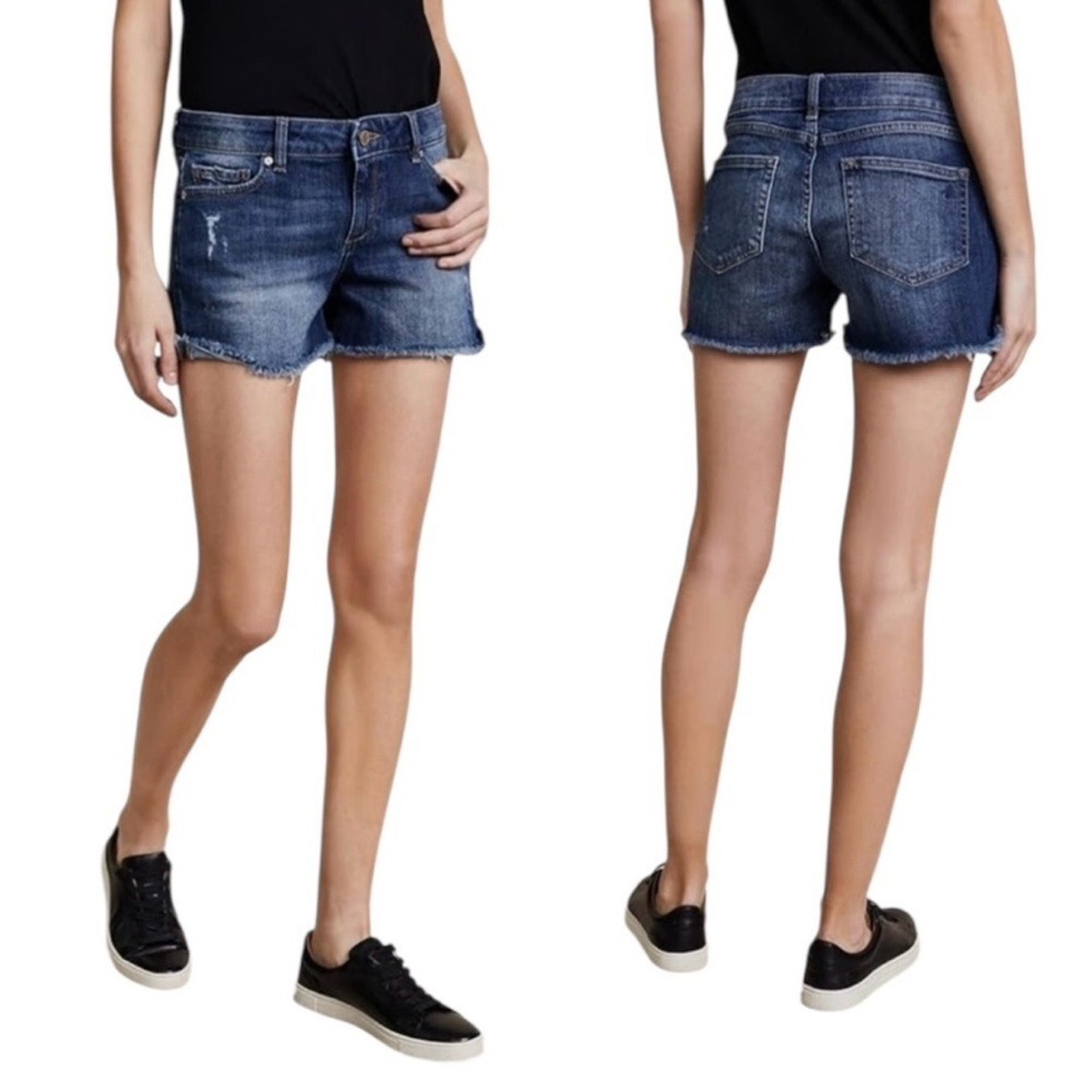 DL1961 Karlie Boyfriend Denim Jean Shorts, Women's Size 29, Bluegrass Color, NWT